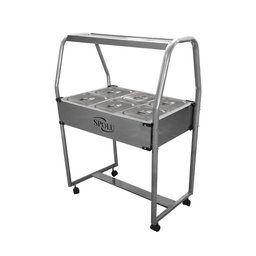 Buffet Térmico Infantil Spolu 6 Cubas 220V SPL-506IF - 1