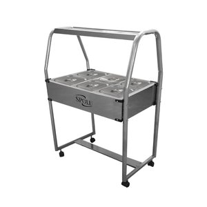 Buffet Térmico Infantil Spolu 6 Cubas 220V SPL-506IF