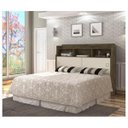 Ver imagem 1 de Cabeceira Queen 2 Portas Jessica Castanho Wood/Off White