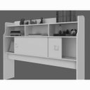 Ver imagem 5 de Cabeceira Queen 2 Portas Jessica Castanho Wood/Off White