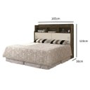Ver imagem 3 de Cabeceira Queen 2 Portas Jessica Castanho Wood/Off White
