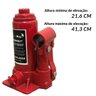 Macaco Hidráulico Garrafa 5 Toneladas Elevação 41.3 Cm Carro Importway Iwmmhg5t - 3