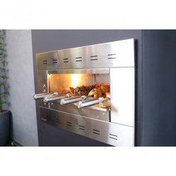 Churrasqueira Elétrica de Embutir 4 Espetos Suprema 220v - 4