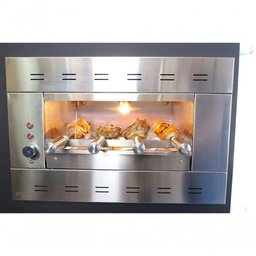 Churrasqueira Elétrica de Embutir 4 Espetos Suprema 220v - 5