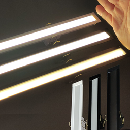 Perfil Embutir Led 30x12mm Branco 2x1m Gesso Spazio Ilunato - 3