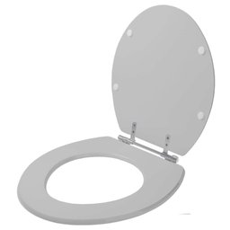 Tampa de Vaso Sanitário Liberty Cinza Claro para Louça Santamarina - 2