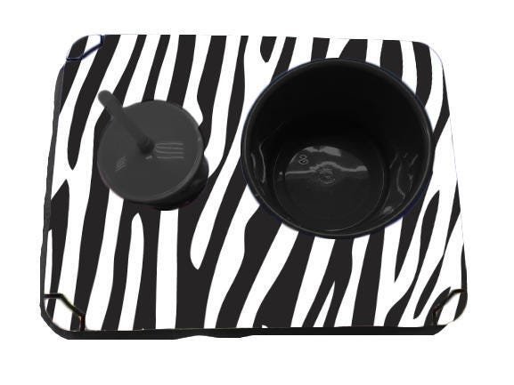 Almofada Pipoca com Balde + Copo Personalizada Criativa - Zebra - com 1 Copo - 2