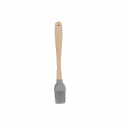 Ver imagem 1 de Jogo 2 Pincéis Silicone Cabo Bambu 22 Cm Mimo