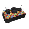 Almofada Bandeja Pipoca com Balde e Copo Estampas Criativas Personalizada - Emojis - 2 Copos - 1