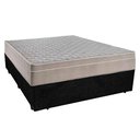 Ver imagem 5 de Cama Box Casal Suede + Colchão Sereneprime Molas Ensacadas 138x188x65 Preto