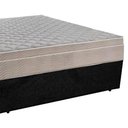 Ver imagem 6 de Cama Box Casal Suede + Colchão Sereneprime Molas Ensacadas 138x188x65 Preto