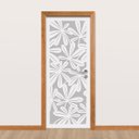 Ver imagem 2 de CÓPIA - Adesivo de Porta - Relevo Floral 3 Dekalque 83x213