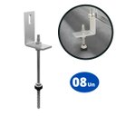 Ver imagem 3 de Estrutura Suporte Fixa Linha C Placa Painel Solar Inox Telha Fibrocimento Ondulada Viga Madeira Perf