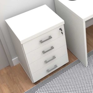 Gaveteiro Volante com 4 Gavetas