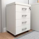 Ver imagem 2 de Gaveteiro Volante com 4 Gavetas