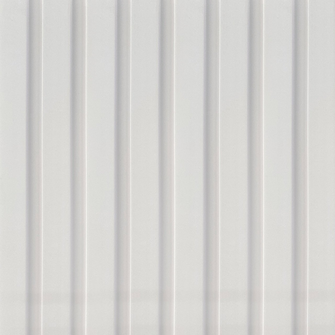 Painel Ripado Wpc Interno Wide Cor: Branco Absoluto 2,90m X 19cm (0,55m²)