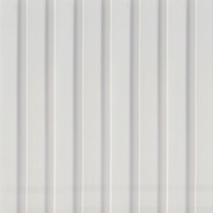 Painel Ripado Wpc Interno Wide Cor: Branco Absoluto 2,90m X 19cm (0,55m²)