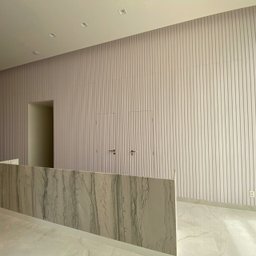 Painel Ripado Wpc Interno Wide Cor: Branco Absoluto 2,90m X 19cm (0,55m²) - 7