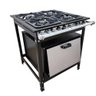 Fogão 4 Bocas Cefaz com Forno Linha Diamond Baixa Pressão CFZD-015 - 1