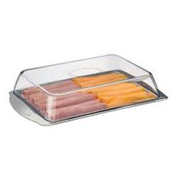 Porta Frios Duplo Inox Tampa Cristal Art House Top - 3