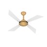 Ventilador Teto Tech 4 Pás Dourado Potente Sala Ventax 220v - 1