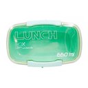 Ver imagem 4 de Marmita Pote 650ml com Tampa Garfo Colher Freezer Micro-Ondas Fit -Verde