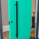 Ver imagem 2 de Puxador para Portas Aristocrata Preto 50 Cm