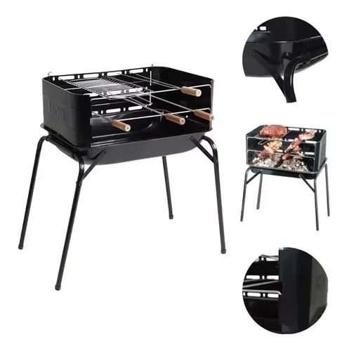 Churrasqueira Móvel Mor Araguaia Preta - 3