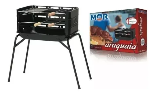 Churrasqueira Móvel Mor Araguaia Preta - 2