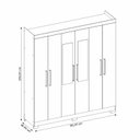 Ver imagem 5 de Guarda-Roupa NT 5190 Nogal - Notável