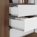 Ver imagem 3 de Guarda-Roupa NT 5190 Nogal - Notável
