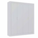 Ver imagem 4 de Roupeiro 04 Ptas Tutto New Laqueado Matic Branco Soft 70097 Quarto Bebe