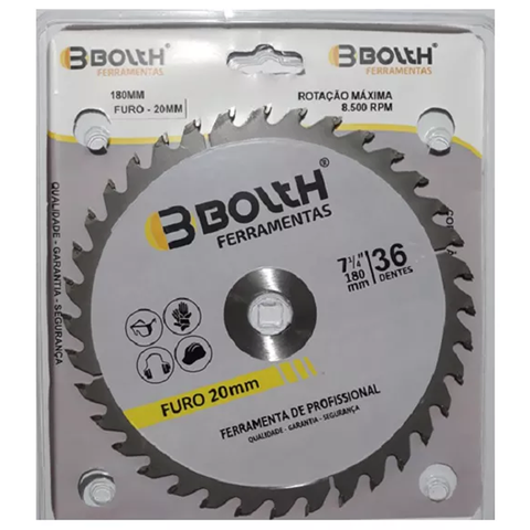 Disco Bolth Super Tungstênio 7.1/4