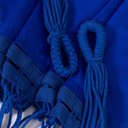 Ver imagem 2 de Rede de Descanso Dormir Sol a Sol Antialergica Azul Royal Casal Brim