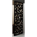 Ver imagem 2 de Painel Vazado Divisória Mdf Santorini Preto - 1,20x2,70m