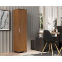 Ver imagem 1 de Multiuso Armário Stella 01 Porta C/ Chave Freijó