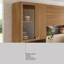 Ver imagem 4 de Cozinha Compacta Alba 8 Portas Amêndola Touch/nude Prime Tx e Balcão 120cm com Tampo Mdp - Demó