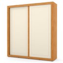 Ver imagem 1 de Guarda-Roupa Tutto New 2 Portas Deslizantes Freijó/Off-White