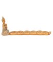 Ver imagem 2 de QMH15536-48-M | Buda Dourado Barco INCENSARIO 19.5cm