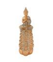 Ver imagem 3 de QMH15536-48-M | Buda Dourado Barco INCENSARIO 19.5cm