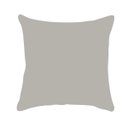 Ver imagem 1 de Capa de Almofada Lisa Veludo Cinza Claro 50x50cm
