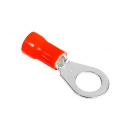 Terminal Anel Vermelho 4,3mm 20pcs 1807v - 1