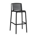 Ver imagem 5 de Banqueta Externa Gourmet 50cm X 74,5cm Polipropileno 4 Un Cor:preto