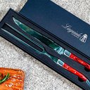 Ver imagem 6 de Kit Tábua de Carne com Conjunto de Faca e Garfo Original Laguiole La Premium Laguiole La Tour
