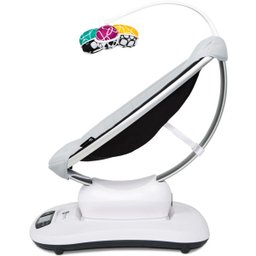 Cadeira de Descanso Bebê com Musicas 5 Velocidades 5 Movimentos Nascimento Até 6 Meses 12kg - Grey C - 2