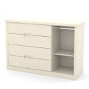 Ver imagem 2 de Cômoda Tutto New 4 Gavetas 1 Porta Matic Off White