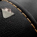 Ver mais imagens de Adesivo Revestimento Moveis Parede Couro Preto 50 X 137cm