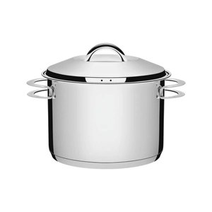 Caldeirão Tramontina Solar em Aço Inox Fundo Triplo com Tampa e Alças 28 Cm 11,9 L Tramontina