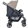 Carrinho de Bebê Passeio Reclinavel Nascimento Até 15 Kg Ecco Burigotto Bege - 2