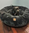 Ver imagem 3 de Cama Nuvem GG 80x80:Cinza Escuro Pelúcia